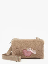 Kids Cross Body Tas Prinses Le voyage en panier Bruin kids AHP301